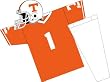 Tennessee Volunteers Youth NCAA Team Helmet and Uniform Set