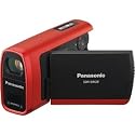 Panasonic SDR-SW20 Waterproof Flash Memory Camcorder with 10x Optical Zoom (Red)