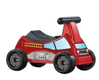 American Plastic Toys Fire Truck Ride-On