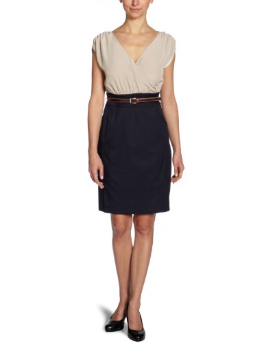 MEXX Damen Kleid (knielang) N1ME4589, Gr. 44 (XXL), Blau (463) Preisvergleich