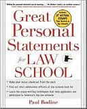 Limit Time Offer-Great Personal Statements for Law School 1st (first ...