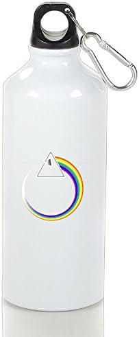 Pop Muisc Stylish Aluminum Climbing Kettle White With Carabiner Hook,400-600ml /6.5OZ