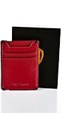 Ben Sherman Textured Magnetic Money Clip - Red - ONE SIZE