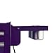 Viper Tool Storage V1SPU Power Shelf for Salon Cart, Purple
