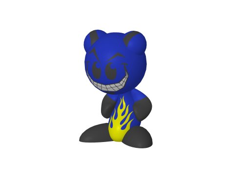 Childrens Toyshop  Toys : Funkeys Deuce (Rare) Blue