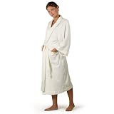 Bamboo Terry Cloth Robe for Women - Ecovaganza (S/M) - Women's Terry Cloth Bathrobe. Terry Bath Luxury Spa Robe for Women. Mothers day gifts presents ideas mom grandma gifts for mom mother best cool good great perfect special birthday gift for mom mother in law grandma gift from son daughter. Terry 0050 S/M