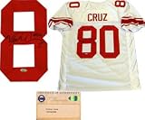 Victor Cruz Autographed New York Giants White Jersey