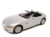 BMW Z4 SILVER 1:18 SCALE DIECAST MODEL