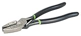 Greenlee 0151-09FD Linesman Pliers With Puller, Dipped Grip, 9' [並行輸入品]