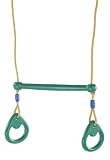 TP Green Trapeze Bar and Rings