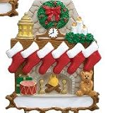 Personalized Fireplace Stocking 6 Christmas Holiday Gift Expertly Handwritten Ornament