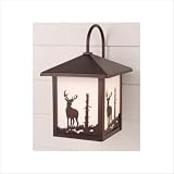 Yellowstone - 1 Light Small Rustic Outdoor Lighting Wall Lamp Fixture Deer - Bronze - B2547