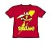 Search : Shazam Shazam! Youth S/S T-shirt in Red by DC Comics