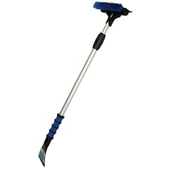 NIGRIN 6187 Eisschaber / Schneebesen, teleskopierbar (bis zu 66cm lang)
