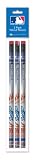 Los Angeles Dodgers Wood Pencil in Clear Bag - 3 PACK