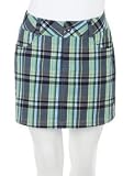 5 Pocket Plaid Skort
