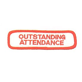 Outstanding Attendance Patch