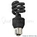 Tools & Hardware : Blacklight Compact Fluorescent 20w Mini Twist Black Light CFL bulb (B556)