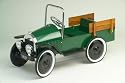 GREEN PICKUP TRUCK PEDAL CAR - Nostalgic design, wonderful reproduction of th...