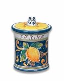 Handmade Zola Flour Canister From Italy