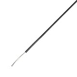 協和ハーモネット UL耐熱ビニル絶縁電線 黒UL1007 AWG16 10m<BK>