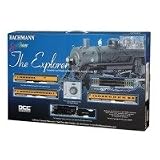 Bachmann HO Scale Spectrum Explorer Train Set with DCC (Santa Fe) - 1308 by BAC