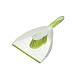 Colourworks Dustpan and Brush, Green