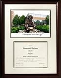 Scholar North Carolina (Charlotte) 49ers NCAA 18" x 24" Framed Limited Edition Lithograph with Diploma Opening