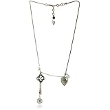 Lucky Brand Basics Key to My Heart Charm Necklace