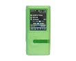 Premium Silicone Skin Case Cover with Belt Clip - Sports Armband - Sceen Protector - for Cowon iAUDIO U5 U5-08BS U5-04WS 4gb 8gb, GREEN