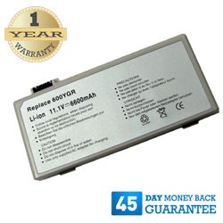 Premium Replacement Battery for Solo 600, Solo 600YG2, Solo 600YGR, M600 Series [Li-ion, 9-cell, 11.1 V, 6600 mAh, 73 Wh]; Compatible Part Numbers: 6500707,...