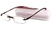 Scojo Tube Readers Reading Glasses - Gels Outline Cranberry & Amber / GELS OUTLINE +1.50