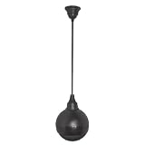 PYLE PBS50B 100 Watts Ceiling Hanging Mount 5-Inch Ball Pendent Speaker Without 70V Transformer (Black Color)