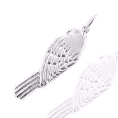 Get Gifts – 925 Sterling Silver Jewelry, Bird Bird Bird Charm, Adjustable Fit, Plus Free Special Gift Pouch