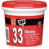 DAP INC 12019 33 Glazing Compound - Gallon White (Pack of 2)