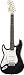 Squier by Fender Standard Stratocaster Left Handed Rosewood, Black Metallic