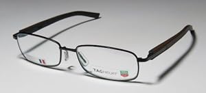 new season & authentic - designer/brand: TAG HEUER style/model: 8008 size: 55-17-140 color: CHOCOLATE/BROWN/BLACK type: FULL-RIM FLEXIBLE HINGES PRESCRIPTION READY OPTICAL EYEGLASSES/EYE GLASSES/EYEWEAR - made in France