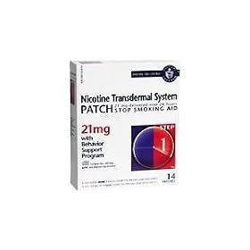Habitrol Nicotine Transdermal System Step 1 Patch 21mg 14's - Pack of 24
