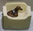 Khaki Regular Size Lookout II Pet Car Seat