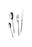 Mulex 200500 Besteckset Alabama 72-teilig, mattiert, im Zahlenschlosskoffer