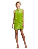 Julie Dillon Women's Sleeveless Tiered Dress Green, Valley Green, 4