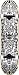 Sporting Goods : Speed Deamons White Bandana  Mini Size Complete Skateboard (7.0-Inch)