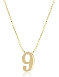 Alex Woo "Little Numbers" Number Pendant Necklace