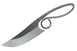 Herbertz Gürtelmesser, AISI 420, Ganzstahl, Lederscheide