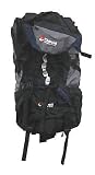 New Chinook Vector 75 Black Multiday Expedition Pack Large Capacity Top Loading Main Compartment