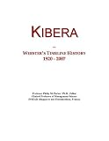 Kibera: Webster's Timeline History, 1920 - 2007