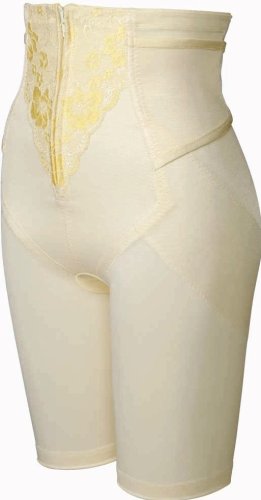 マリエ 産後ガードル ロングタイプ サイドベルト付き アイボリー 64cm