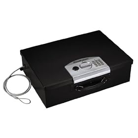 SentrySafe PL048E Electronic Security Box, 0.05 Cubic Feet (Black)