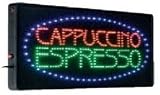 LED Restaurant Sign, Cappuccino