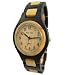 Tense Wood Watch - Mens Solid Walnut Maple Hypoallergenic Watch Unique RARE G7509WM